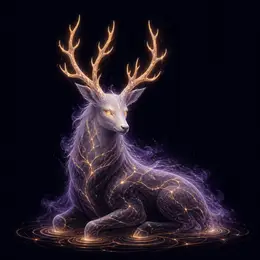 Portrait of Fuzhu, the Still-Water Stag